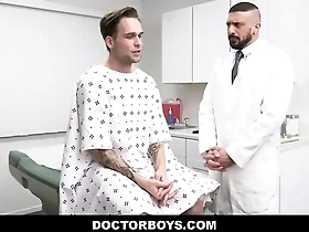 Hot hunk doctor fucks patient boy during visit - trent marx, marco napoli
